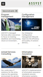 Mobile Screenshot of connect.assyst.net